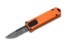 Автоматический фронтальный нож Boker Plus 06EX267 USB OTF 2.0 Burnt Orange