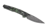 Нож Zero Tolerance 0117VFGW Green CF Damascus