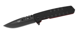 Нож складной НОКС Т-34 Black-Red 323-487401
