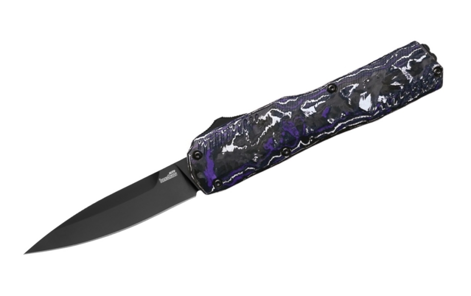 Автоматический нож Kershaw Livewire OTF 9000PURCF